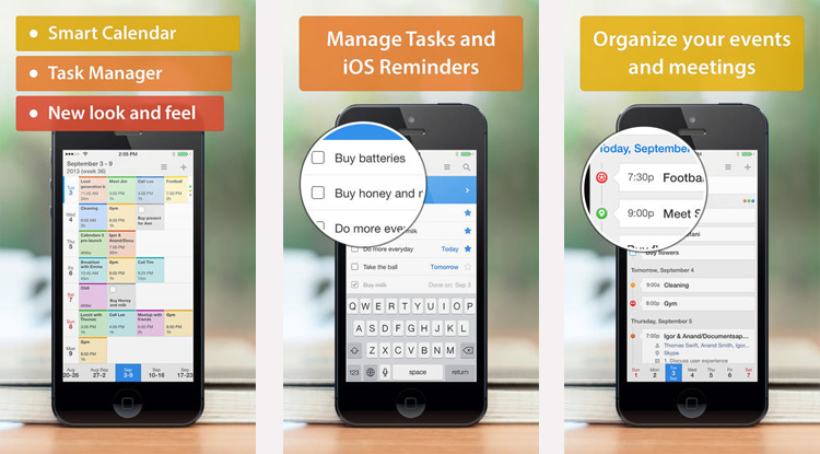 календарь для iPhone, лучший календарь для iphone, приложение календарь для iphone, календарь айфон